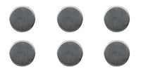 Set mit 6 Magneten für Aufbewahrung