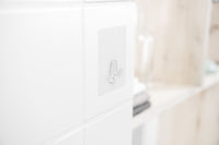 Bestlock Magic Transparenter Einzelhaken für die Montage an der Wand - ohne Bohren