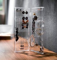Vertikalen Schmuckhalter - Transparent